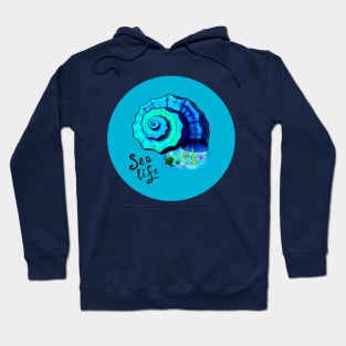 Fish Shell Art 8 Hoodie